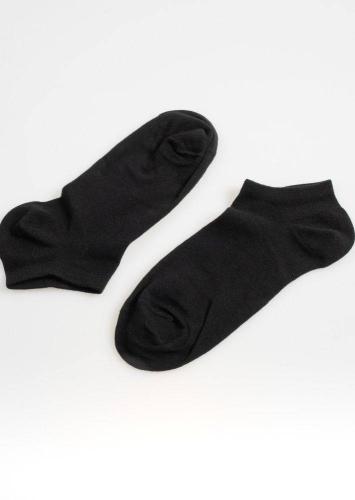 Μονόχρωμες κάλτσες χαμηλές (Μαύρο)