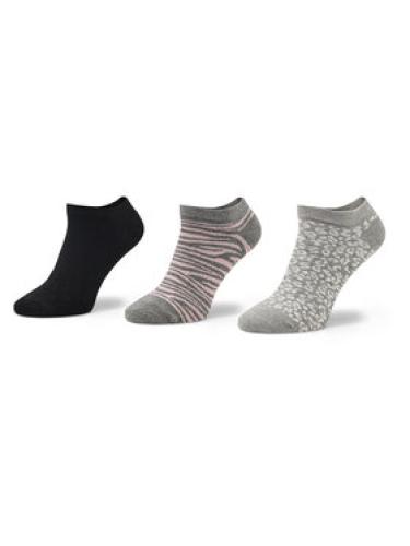 Σετ 3 ζευγάρια κοντές κάλτσες γυναικείες DKNY