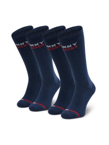 Σετ 2 ζευγάρια ψηλές κάλτσες unisex Tommy Jeans