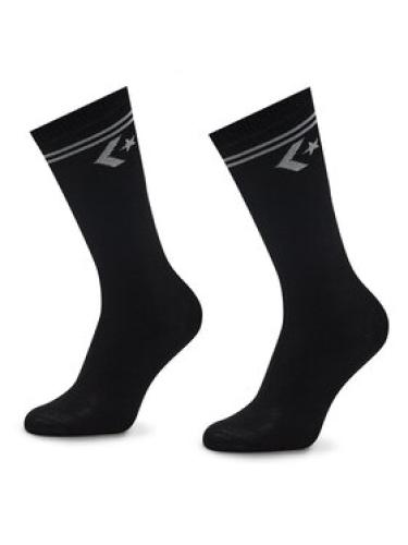 Σετ 2 ζευγάρια ψηλές κάλτσες γυναικείες Converse