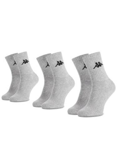 Σετ 3 ζευγάρια ψηλές κάλτσες unisex Kappa
