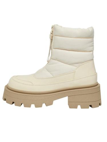 NYLON BOOT ONLY BANYU-1 QUILTED CREME ONLY