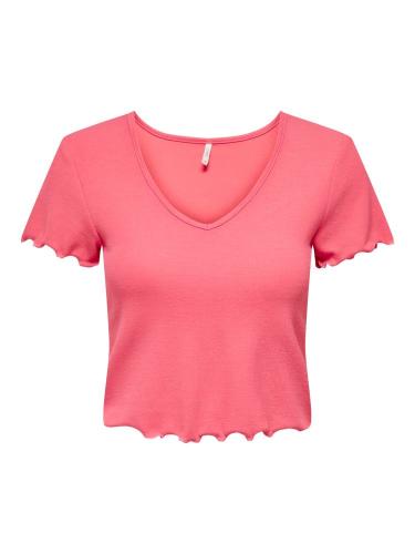 V-NECK TOP ONLY KIKA S/S CALYPSO CORAL ONLY