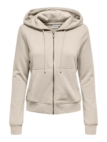 ΖΑΚΕΤΑ ONLY BELLA L/S REG ZIP HOOD BIRCH ONLY