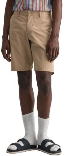 ΒΕΡΜΟΥΔΑ GANT D1. RELAXED TWILL SHORTS DARK KHAKI GANT