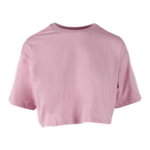 CROP TOP ONLY MAY S/S BOXY PLAIN TOP JRS PARFAIT PINK ONLY