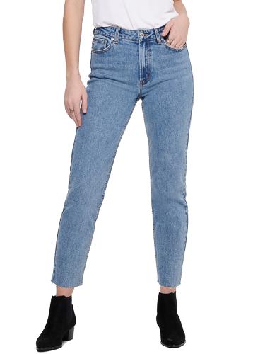 CROPPED ANKLE STRAIGHT FIT JEANS ONLY EMILY LIGHT BLUE ONLY