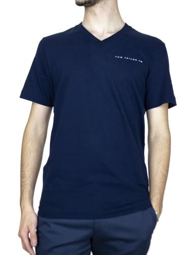 Ανδρικό T-shirt Navy Μπλε Tom Tailor 035553-10668