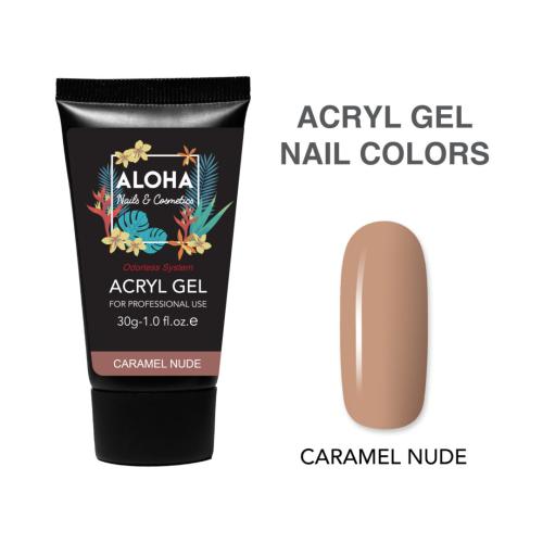 Aloha Acryl Gel UV/LED 30 gr - Caramel Nude (Nude καραμελέ)