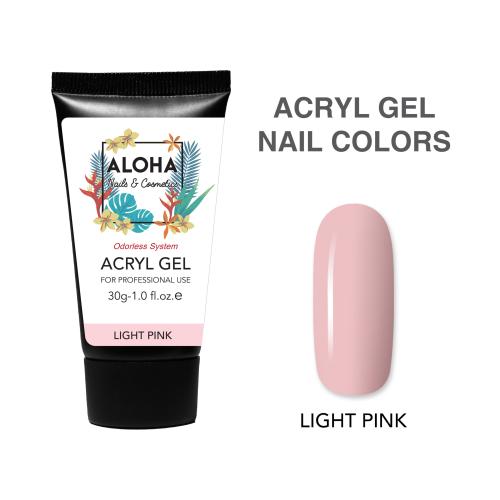 Aloha Acryl Gel UV/LED 30 gr - Light Pink (Ροζ απαλό)