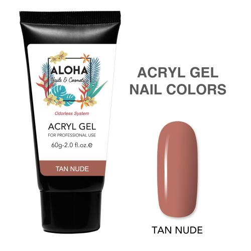 Aloha Acryl Gel UV/LED 60 gr - Tan Nude (Φυσικό σκούρο)