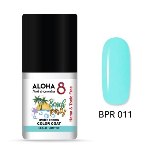 Ημιμόνιμο βερνίκι ALOHA 8ml - Beach Party Limited Edition / BPR-011 Waterspout