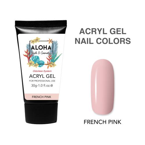 Aloha Acryl Gel UV/LED 30 gr - French Pink (Ροζ γαλλικού)