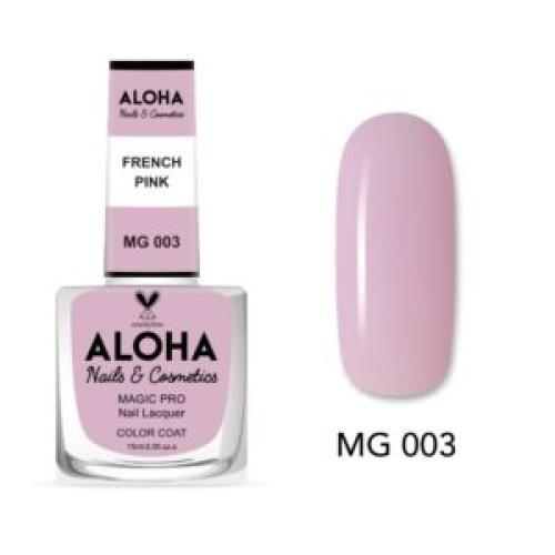 Βερνίκι Νυχιών 10 ημερών με Gel Effect Χωρίς Λάμπα Magic Pro Nail Lacquer 15ml – MG 003 / ALOHA Nails & Cosmetics