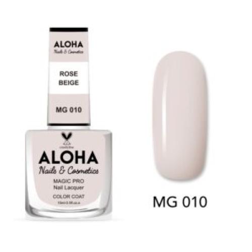 Βερνίκι Νυχιών 10 ημερών με Gel Effect Χωρίς Λάμπα Magic Pro Nail Lacquer 15ml – MG 010 / ALOHA Nails & Cosmetics