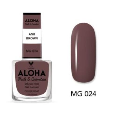 Βερνίκι Νυχιών 10 ημερών με Gel Effect Χωρίς Λάμπα Magic Pro Nail Lacquer 15ml – MG 024 / ALOHA Nails & Cosmetics