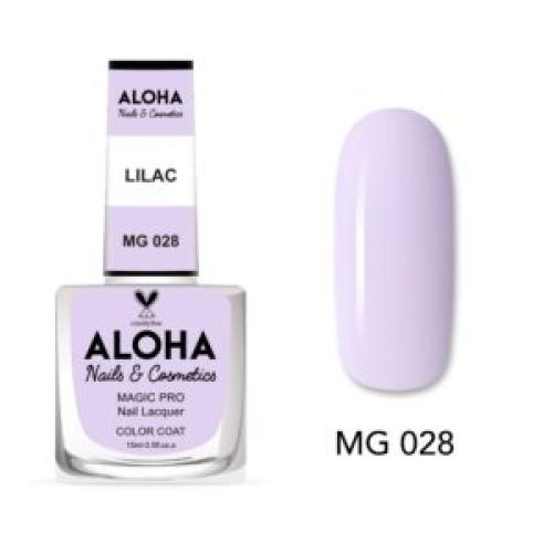 Βερνίκι Νυχιών 10 ημερών με Gel Effect Χωρίς Λάμπα Magic Pro Nail Lacquer 15ml – MG 028 / ALOHA Nails & Cosmetics