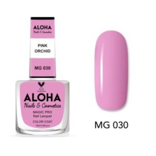 Βερνίκι Νυχιών 10 ημερών με Gel Effect Χωρίς Λάμπα Magic Pro Nail Lacquer 15ml – MG 030 / ALOHA Nails & Cosmetics