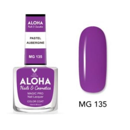 Βερνίκι Νυχιών 10 ημερών με Gel Effect Χωρίς Λάμπα Magic Pro Nail Lacquer 15ml – MG 135 / ALOHA Nails & Cosmetics