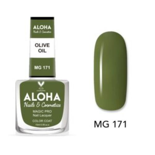 Βερνίκι Νυχιών 10 ημερών με Gel Effect Χωρίς Λάμπα Magic Pro Nail Lacquer 15ml – MG 171 / ALOHA Nails & Cosmetics