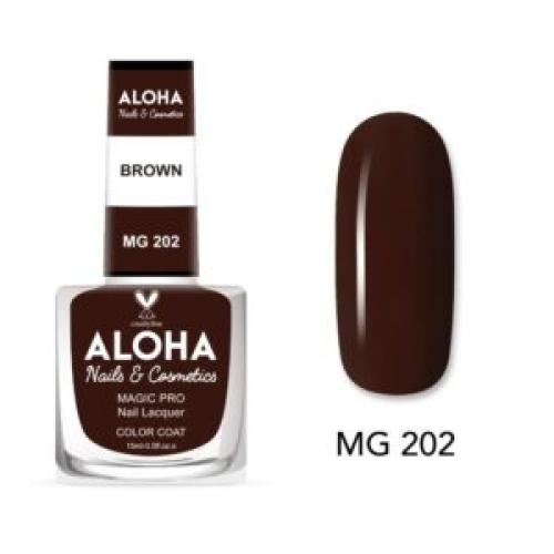 Βερνίκι Νυχιών 10 ημερών με Gel Effect Χωρίς Λάμπα Magic Pro Nail Lacquer 15ml – MG 202 / ALOHA Nails & Cosmetics