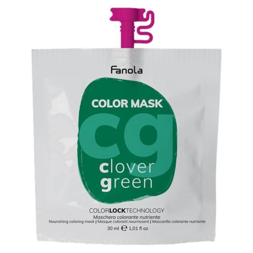 Χρωμομάσκα Μαλλιών Color Mask 30ml – Fanola / Clover Green (Πράσινο)