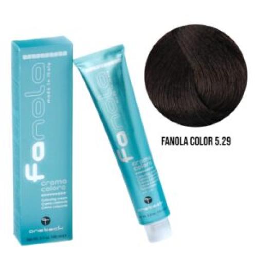 Επαγγελματική Βαφή Μαλλιών – 100ml / Fanola Color 5.29 – Σοκολατί Ενισχυμένο