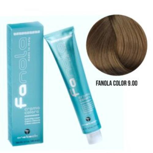 Επαγγελματική Βαφή Μαλλιών – 100ml / Fanola Color 9.00 – Ξανθό Πολύ Ανοιχτό Ενισχυμένο