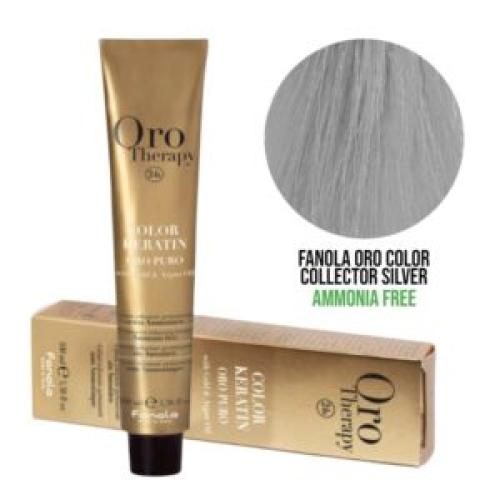 Επαγγελματική Βαφή Μαλλιών χωρίς Αμμωνία – 100ml / Fanola Oro Color Corrector – Silver (Ασημί)
