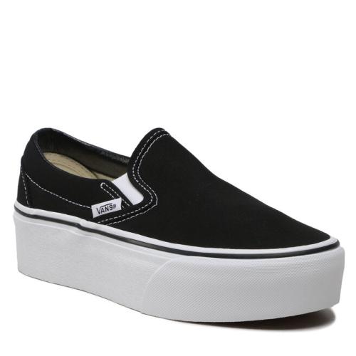 Πάνινα παπούτσια Vans Classic Slip-On VN0A7Q5RBMX1 Canvas Black/True White