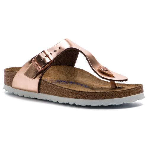 Σαγιονάρες Birkenstock Gizeh Bs 1005049 Metallic Copper