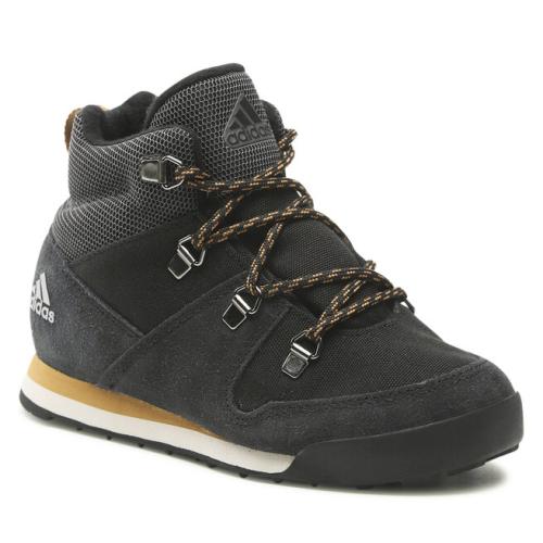 Παπούτσια adidas Snowpitch K FZ2602 Cblack/Cblack/Mesa