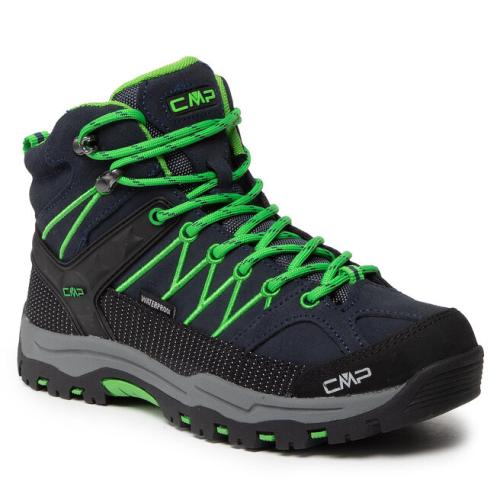 Παπούτσια πεζοπορίας CMP Kids Rigek Mid Trekking Shoe Wp 3Q12944J B.Blue/Gecko K1AK