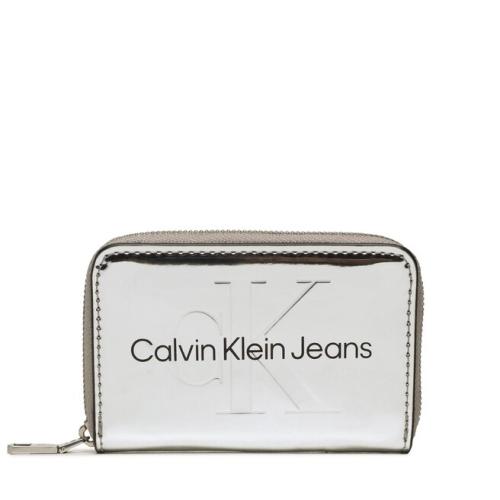 Μικρό Πορτοφόλι Γυναικείο Calvin Klein Jeans Sculpted Med Zip Around K60K610405 01O