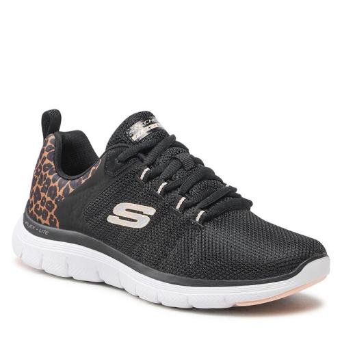 Παπούτσια Skechers Wild Ballad 149582/BKLD Black/Leopard