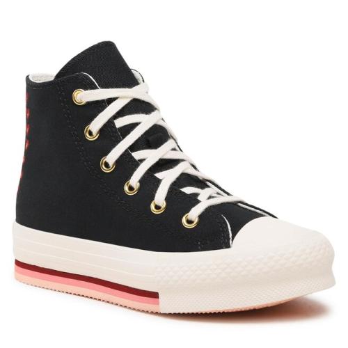 Sneakers Converse Ctas Eva Lift Hi A04953C Black/Soft Dune