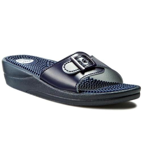 Παντόφλες Scholl New Massage F20054 1040 410 Navy Blue