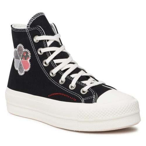 Sneakers Converse Ctas Lift Hi A05194C Black/Egret/Red