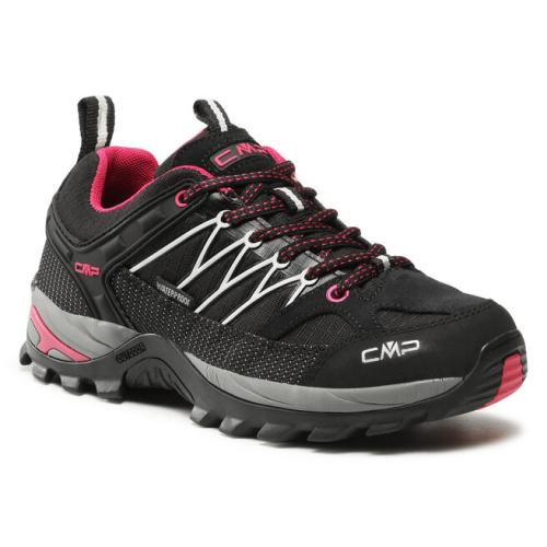 Παπούτσια πεζοπορίας CMP Rigel Low Wmn Trekking Shoes Wp 3Q54456 Nero/Glacier 61UE