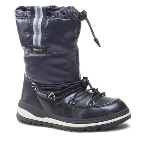 Μπότες Χιονιού Geox J Adelhide G.Babx E J26EWE 0LVBC C0673 D Navy/Silver