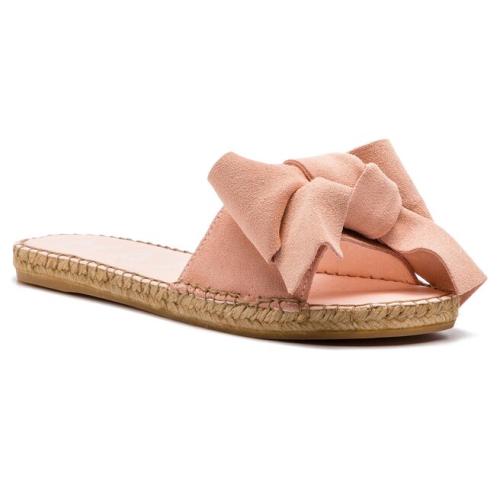 Εσπαντρίγιες Manebi Sandals With Bow W 1.4 J0 Pastel Rose Suede