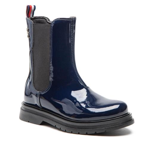 Μπότες Tommy Hilfiger Chelsea Boot T4A5-32408-0775 M Blue 800
