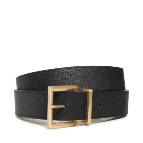 Ζώνη Ανδρική Calvin Klein Adj Pramid Buckle Gold 35Mm K50K510218 Ck Black BAX