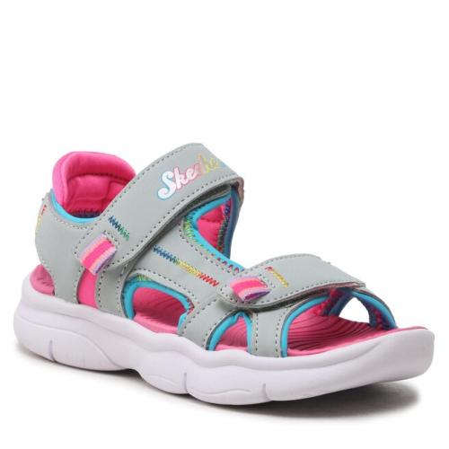 Σανδάλια Skechers Vibrant Mood 302984L/SLPK Silver/Pink