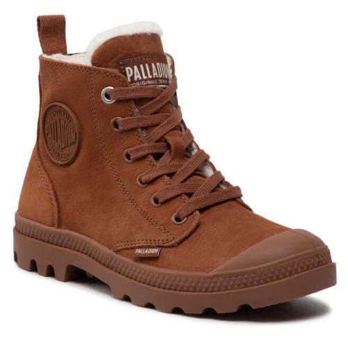 Ορειβατικά παπούτσια Palladium Pampa Hi Zip Wl 95982-200-M Brown Pattina