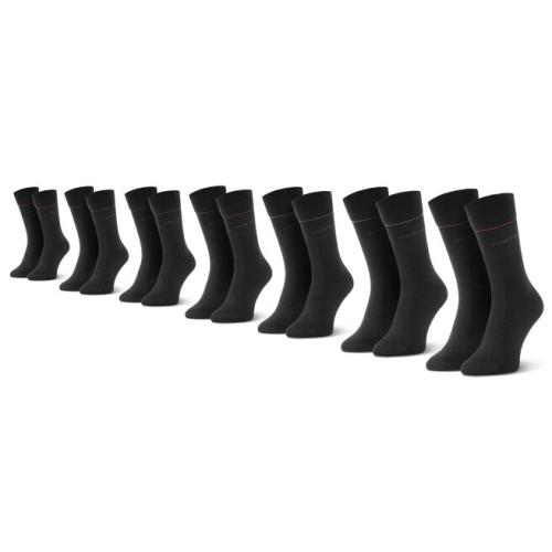 Σετ 7 ζευγάρια ψηλές κάλτσες unisex Tom Tailor 9997 Black 610