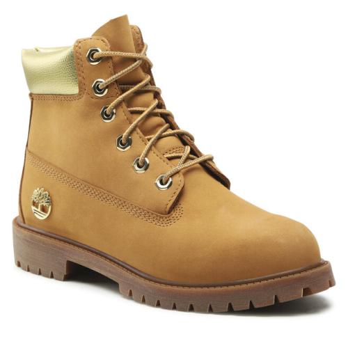 Ορειβατικά παπούτσια Timberland Premium 6 In Waterproof Boot TB0A5SZD2311 Wheat Nubuck W Gold