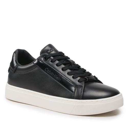 Αθλητικά Calvin Klein Logo Cupsole Lace Up HW0HW01353 Ck Black BEH