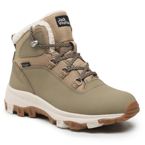 Παπούτσια πεζοπορίας Jack Wolfskin Everquest Texapore Mid 4053581 Clay/Beige