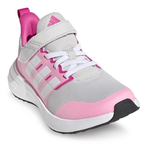 Παπούτσια adidas Fortarun 2.0 Cloudfoam Sport Running Elastic Lace Top Strap Shoes HR0290 Γκρι